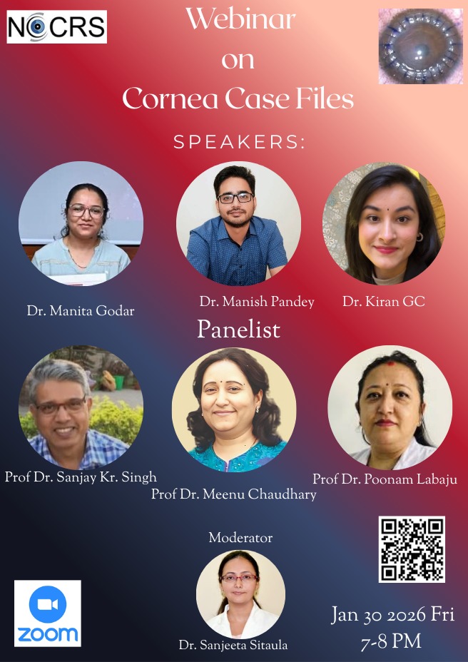 Webinar on Cornea Case Files