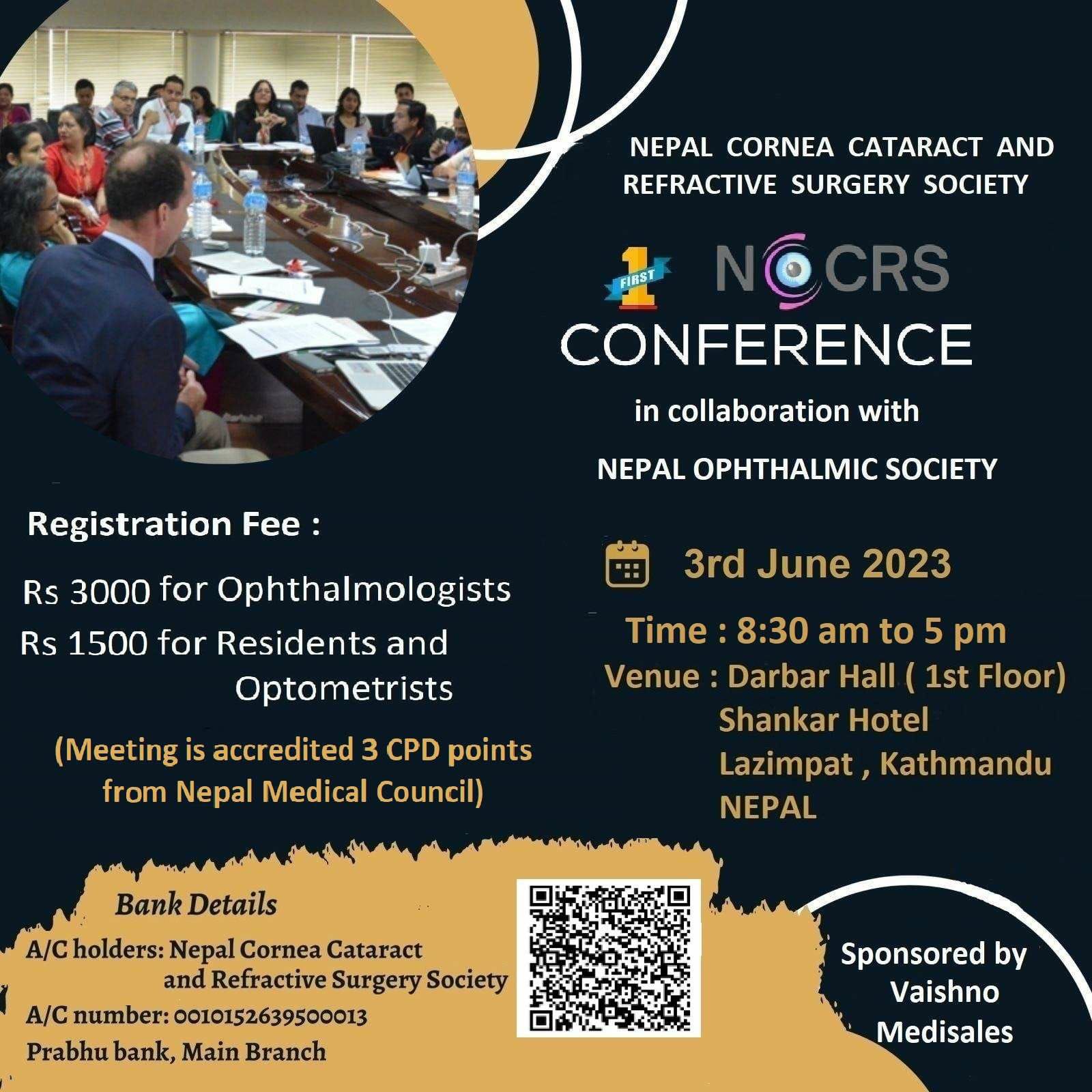 FIRST NCCRS CONFERENCE